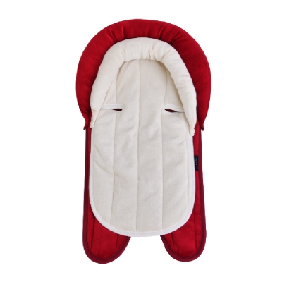 A Cute Baby Soporte de Cabeza y Cuello Vinotinto