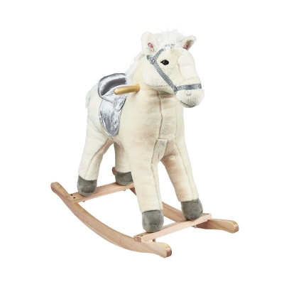 Caballo Mecedor con Sonido Beige