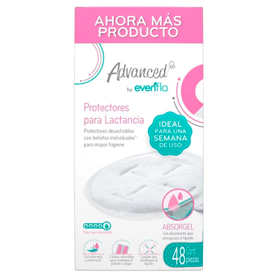 Protector Para Lactancia Evenflo 48 Piezas