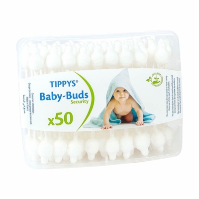 Tippy Set 50 Hisopos Bebé