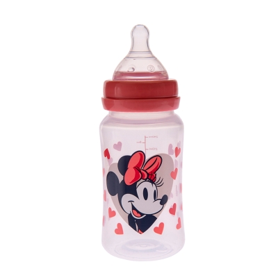 Biberón Con Asas Minnie 8 Oz