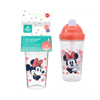 Vaso Con Sorbete Flexi  Minnie Stor 10 Onz.