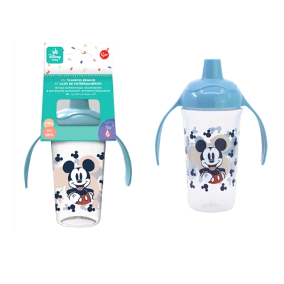 Vasos Con Asas Boquilla Dura  Mickey Stor 11 Oz