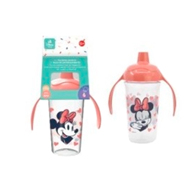 Vaso Con Asas Boquilla Dura Minnie Stor 11 Onz.