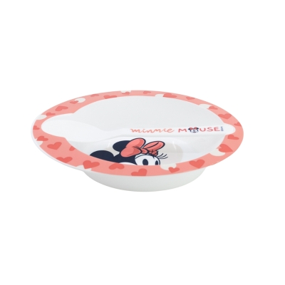 Juego de Bowl c/cucharas de Minnie Stor