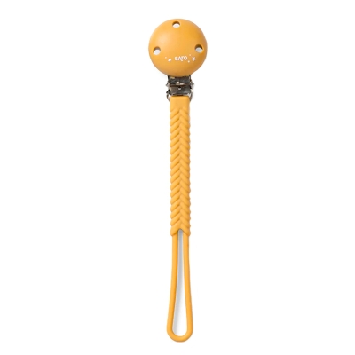 Sujetador Para Chupete Trensa Mustard