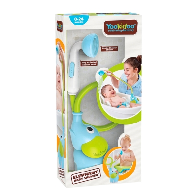 Juguete Para Baño Elefante Turquesa YOOKI