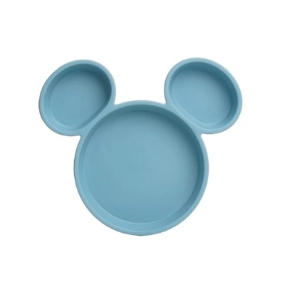 Mickey Mouse Plato con Divisiones SIlicona