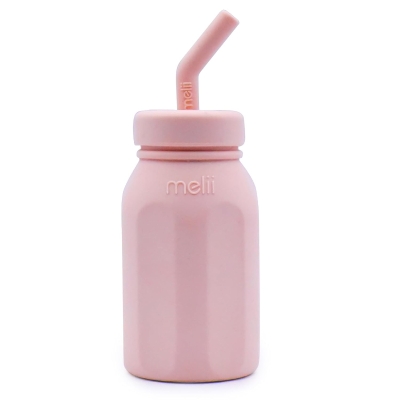 Botella Silicón con Sorbete Rosa
