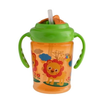 Vaso con Sorbete y Asas Verde