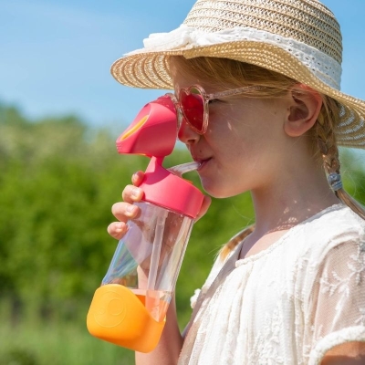 Botella con Sorbete Strawberry 450ml