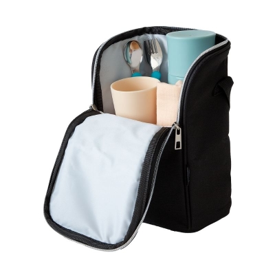 Bolso Térmico para Biberones Negro