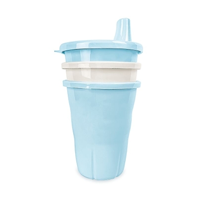 Vasos Entrenadores con Tapa 3 Unidades Azul