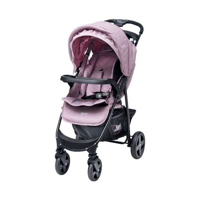 Coche con Pañalera Kole Rosado