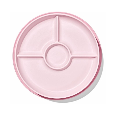 Plato con División, Adhesivo  y Succión Bloss
