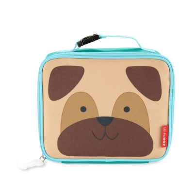 Lonchera Insulada Perro Pug 8.5x7x3.6"