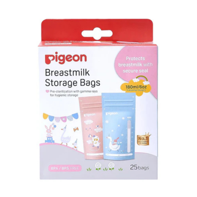 Bolsas para Almacenar Leche Materna 25 Unidades 6 oz