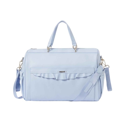 Pañalera con Volantes Azul