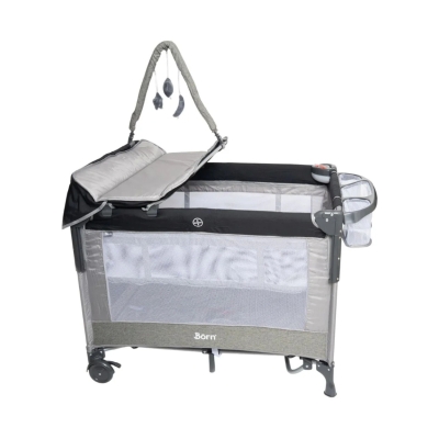 Born Corral Cuna Apego Collyn Black