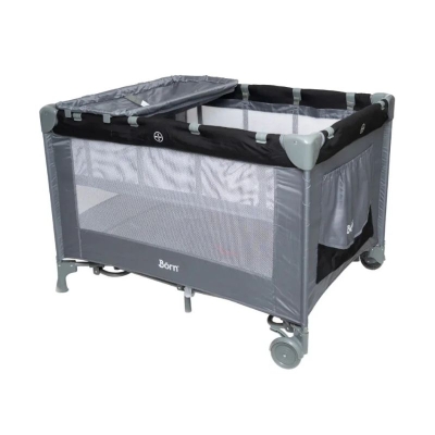 Corral Cuna Born Negro