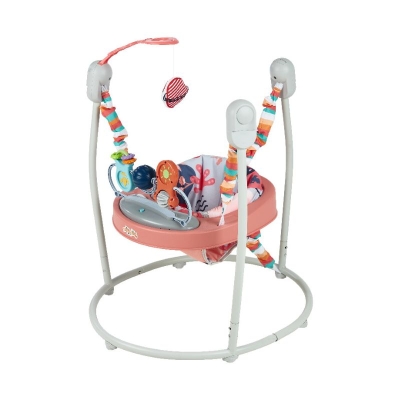 Silla Rebotadora con Actividades Rosada