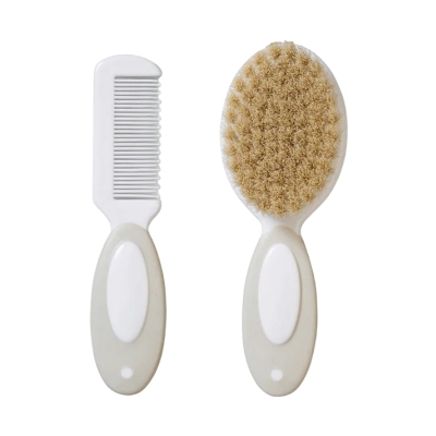 Cepillo y Peine Gris