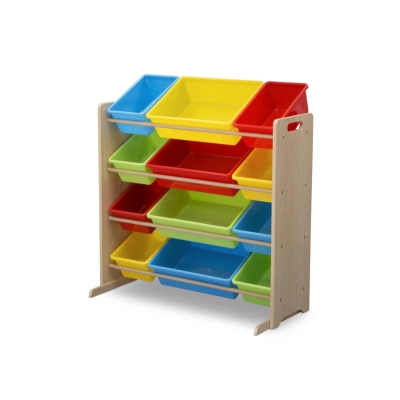 Organizador de Juguetes 12 Canastas Multicolor