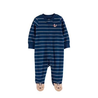 Pijama Azul Marino con Rayas Carter's