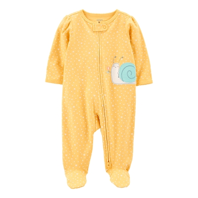 Pijama Caracol Amarilla Carter's