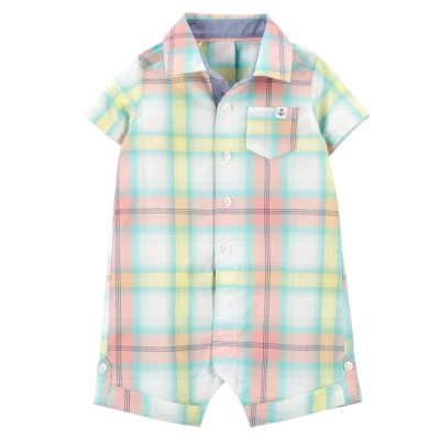 Enterizo para Niño Cuadros Carter's