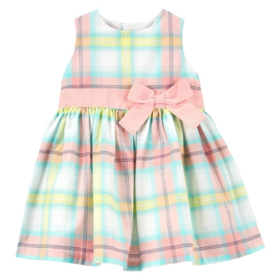 Vestido De Cuadro Carter´s