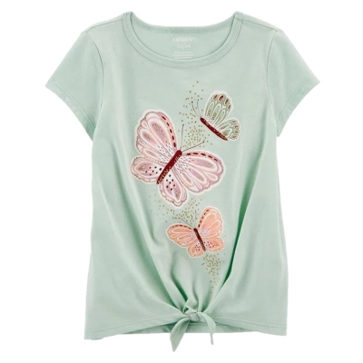 Camiseta Para Niña Mariposas Carter´s