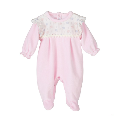 Pijama Rosa Claro Calamaro Baby