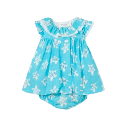 Vestido Para Bebé Aqua