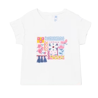 Camiseta Para Niña Blanco