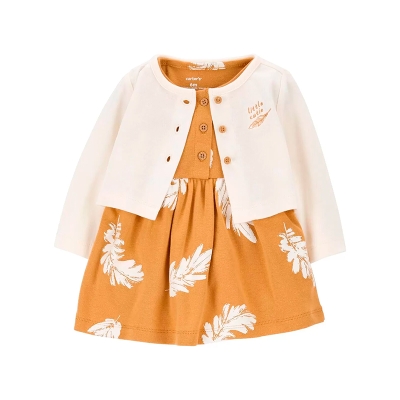 Set Cárdigan & Vestido Feathers