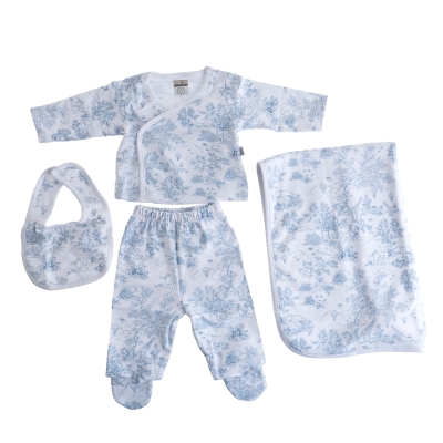 Pijama para Niño  Celeste Set de Regalo
