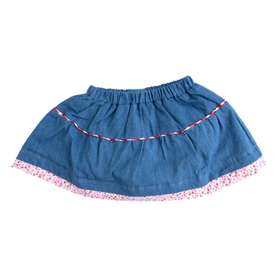 Falda Para Niña Maracuya