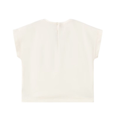 Camiseta para Niña Crema Mayoral