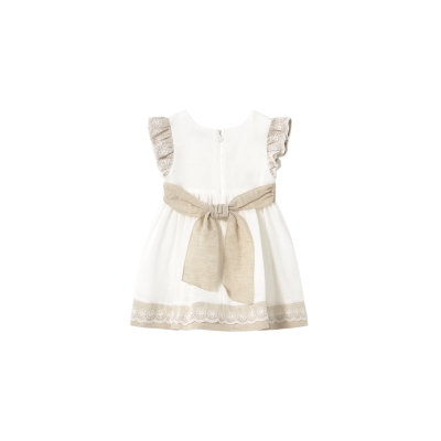 Vestido para niña Crema Mayoral