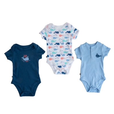 Set de Enterizo para Niño 3 Piezas Azul