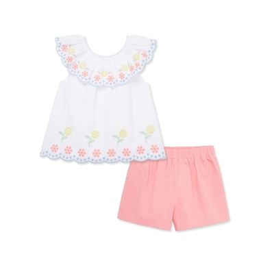Conjunto para Niña Rosado Little Me