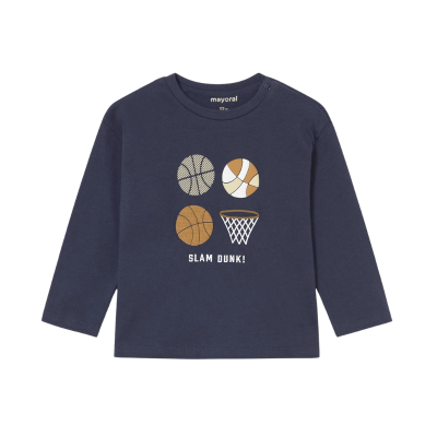 Camisa Manga Larga Mayoral Azul