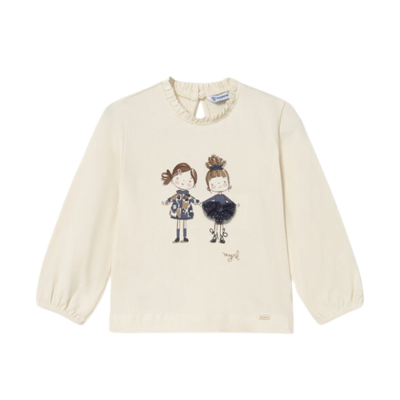 Sueter para Niña Mayoral Blanco