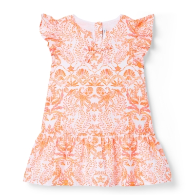 Vestido Estampado para Niña Coral Janie and Jack