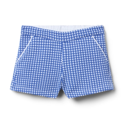 Short Cuadros para Niña Azul Janie and Jack