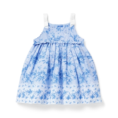 Vestido Estampado para Niña Azul Janie and Jack