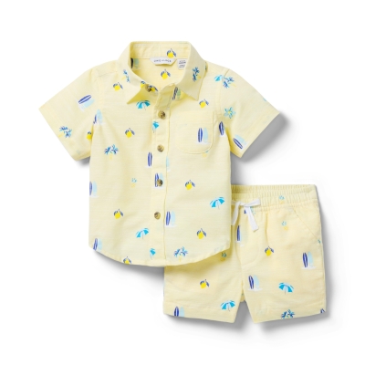 Conjunto Lemon para Niño Amarillo Janie and Jack