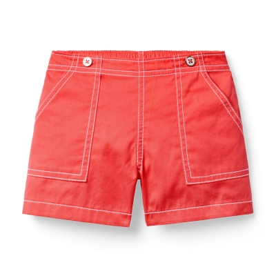 Short para Niña Rojo Coral Janie and Jack