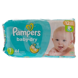 Pampers Baby Dry Talla 1 – Club de Pañales